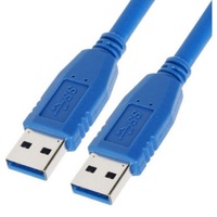 Astrotek USB 3.0 Cable 1m-Type A Male to Type A Male Blue Colour