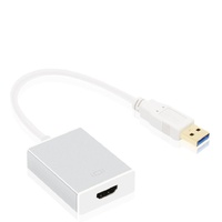 Astrotek USB 3.0 to HDMI Converter Cable Display Graphic Adapter white