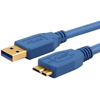 Astrotek USB 3.0 Cable 3m Type A Male to Micro B Blue Colour