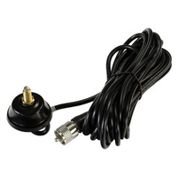 AERPRO CBBL1 477Mhz & 27Mhz Radio Antenna Base & PL259 Connector Lead 5m