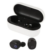 Bluetooth 5.0 Earbuds & Charging Case Auto Pairing micro USB charging port