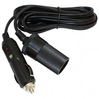 Enecharger CC07-1800 (M) Cigarette Lighter Plug to (F) Plug c/w 1800mm Lead