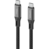 Comsol 1.2m Black 10Gbps USB-C to USB-C Cable Charge & Sync Cable