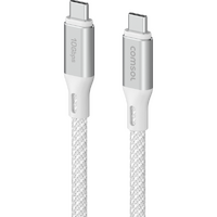 Comsol 2m White 10Gbps USB-C to USB-C Cable Charge & Sync Cable
