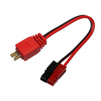 Enecharger CC20PP-150 Anderson Powerpole Connector to (M) T-Plug in Deans style
