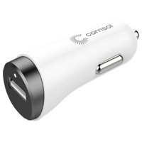 Comsol Single Port USB Car Charger 2.4A (12W) - Black