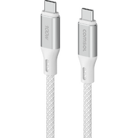 Comsol 1.5m White 100W USB-C to USB-C Charge & Sync Cable