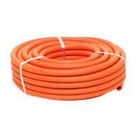 20mm Orange Heavy Duty Corrugated Conduit (50m)