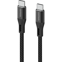 Comsol 30cm USB-C to USB-C Silicone + Fabric Cable
