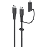 Comsol 1.2m USB-C to C with Lightning Adapter Cable