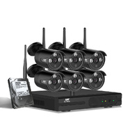 UL-tech Wireless CCTV Security System 8CH NVR 3MP 6 Bullet Cameras 1TB
