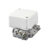 HPM 40Amp Standard Junction Box includes 4x Screw Terminals White