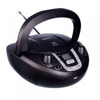 Laser Portable Wireless Stereo CD Boombox with AM & FM Radio Bluetooth Music