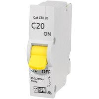 HPM 20 Amp Plug-In Circuit Breaker suitable for 20A Hot Water & Power Circuits