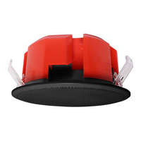 ONE-SHOT SPEAKERS 200mm 100V 15Watt Ceiling EWIS Speaker Black Grille CF2143