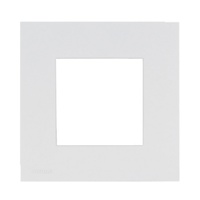 Mounting Frame Cover Plate White One Unit 45X45MM