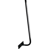 Black 1.4M Curved Fascia Mast Hills Facia