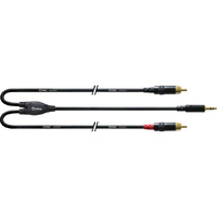 6M 3.5MM STEREO - 2x RCA LEAD