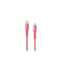 3m USB-C to Lightning MFi Cable Kevlar Pink
