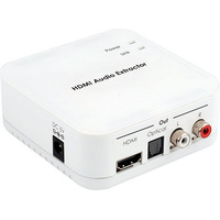 Cypress HDMI 1080P Audio Extractor 2CH Optical TOSLINK RCA Stereo Output