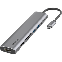 Comsol USB-C to Dual HDMI 1080p with Card Reader