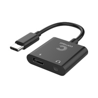 USB-C to USB-C + 3.5mm Adapter 60W Charging