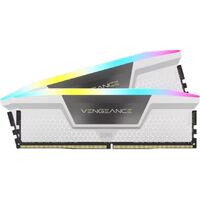 Corsair Vengeance CMH32GX5M2E6000C36W RGB 32GB (2x16GB)DDR5 UDIMM 6000MHz Memory