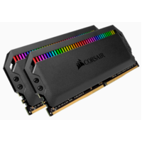 Corsair DOMINATOR PLATINUM RGB DDR4, 3600MHz 16GB 2x8GB DIMM, Unbuffered, 18-19-19-39, XMP 2.0, Black Heatspreader, RGB LED, 1.35V