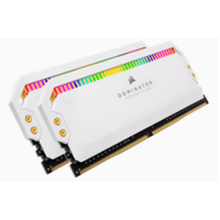 Corsair DOMINATOR PLATINUM DDR4, 3200MHz 16GB 2x8GB DIMM, XMP 2.0, White Heatspreader, RGB LED, 1.35V, for AMD Ryzen