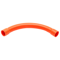 63mm Orange Heavy Duty Sweep Bend