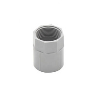 AVOL 32mm Grey Plain to Screwed Coupling