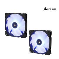 Corsair CO-9050090-WW Air Flow 140mm Fan Blue LED Hydraulic Bearing TWIN Pack