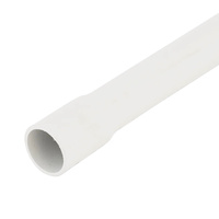 32mm White Medium Duty Rigid Conduit (4m)