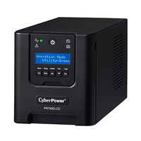 CyberPower PRO Series 750VA/675W 10A Tower UPS with LCD 3 yrs Adv. Replacement