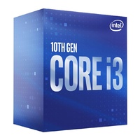 Intel Core i3-10100 CPU 3.6GHz LGA1200 4Cores 8Threads 6MB 65W UHD Graphic 630