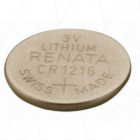 Renata CR1216(R) Specialised( LiMnO2 )Lithium Battery Coin Cell 3V 25mAh