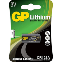GP 3V Lithium Battery Built in safety mechanism suitable cameras & flashlights