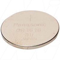 Panasonic CR1616/BN Lithium Manganese Dioxide Coin Cell Battery 3V 55mAh 0.2Wh