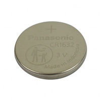 Panasonic CR1632/BN Lithium Manganese Dioxide Coin Cell Battery 3V 125mAh 0.4Wh
