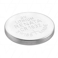 Renata CR1632(R) Specialised( LiMnO2 )Lithium Battery Coin Cell 3V 125mAh