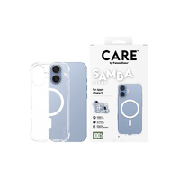 CARE by Panzer Samba (MS) - iPhone 17 - Clear/White
