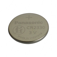 Panasonic CR2330/BN Lithium Manganese Dioxide Coin Cell Battery 3V 265mAh 0.8Wh