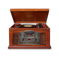 Crosley Lancaster Turntable With Bluetooth Paprika 3 Speed Diamond Stylus Needle