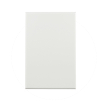 Connected Switchgear Basix S Series Blank Plate - White