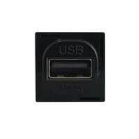 Connected Switchgear Single USB Charger - Black