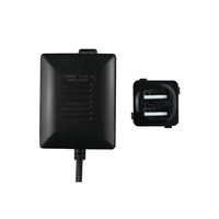 Connected Switchgear Fast Charge Dual USB Charger Black