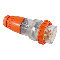 Connected Switchgear Impact Series Industrial 5-Pin Straight Plug (32A 500V)