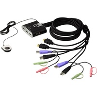 ATEN 2 Port HDMI & USB KVM Switch HDMI V1.3 USB2.0 and Audio