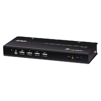 Aten Desktop 2-Port USB 4K HDMI Dual-Display KVMP™ Switch, up to 4096 x 2160 @ 60 Hz, Video DynaSync™, (Cables included)
