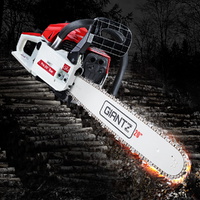 Giantz Chainsaw Petrol 52CC 20" Bar Commercial E-Start Pruning Chain Saw White,Giantz Chainsaw Petrol 52CC 20" Bar Commercial E-Start Pruning Chain Sa